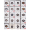 Group Lot of 20x 1943-2004 Canada 5-cents, 20pcs