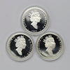Lot of 3x 1990-1993 Canada $20 Aviation Sterling Silver Coins, 3pcs (Coins Only) issues