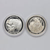 Pair of 2015 Canada $20 Grizzly Bear Fine Silver Coins, 2pcs (No Tax) Coins Only (issues)
