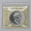 2002 Canada $5 Green Coloured Silver Maple Leaf: Spring ICCS Certified MS67 (No Tax)