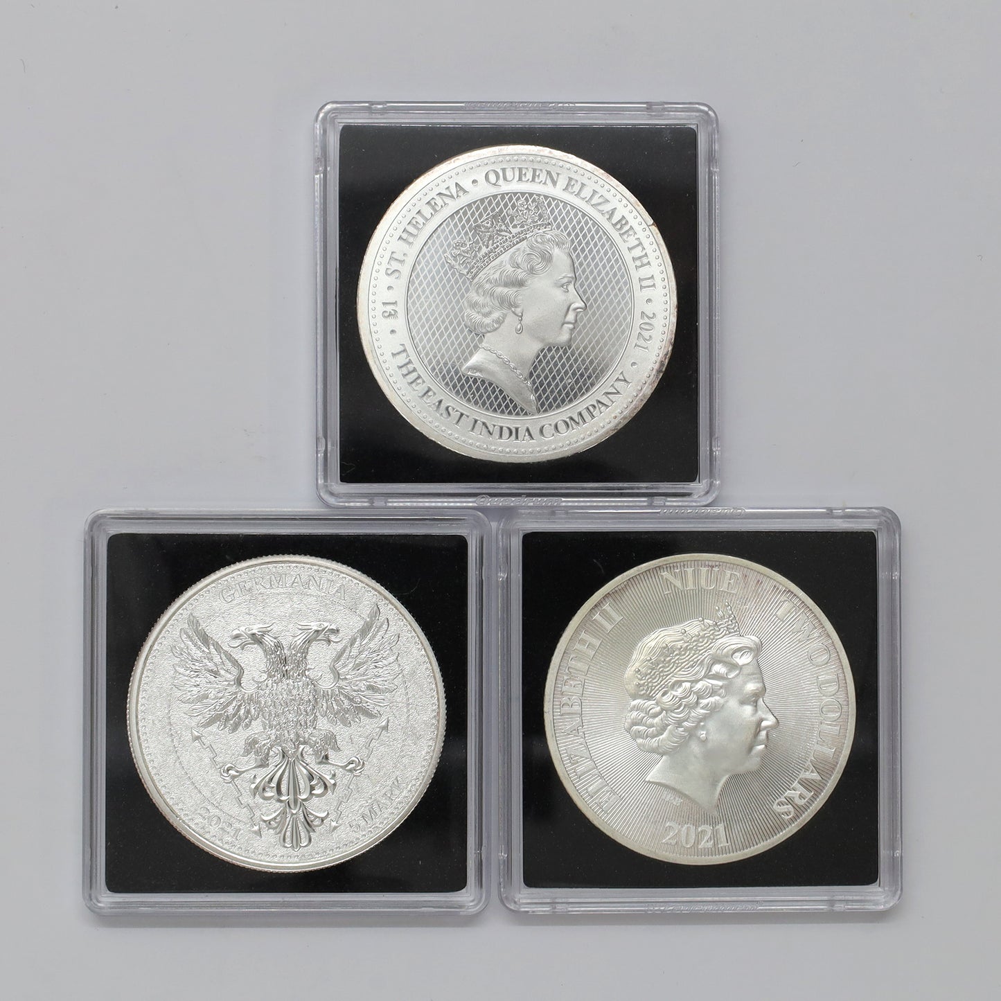 Lot of 3x 1oz .999 Fine Silver Rounds (No Tax) issues