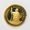 1984 Canada John Paul II Papal Visit Gold-Plated Medallion in Case (issues)