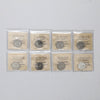 Lot of 8x 1967-1999 Canada 25-cents ICCS Certified MS63 or MS64, 8pcs