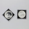 Pair of 2018 & 2021 1oz. Fine Silver Rounds, 2pcs (No Tax) Coins Only (scratched caps.)