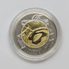 1999 Canada Nunavut Two Dollar Specimen in Maple Case (cracked capsule)