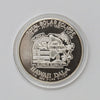 1991 Hawaii Total Solar Eclipse 1 oz. .999 Fine Silver Round in Case (No Tax) issues