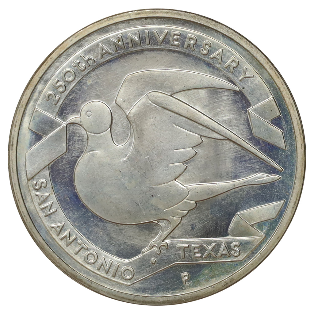 1968 San Antonio, TX, Hemisfair .900 Silver Medal (light wear)