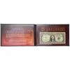 1957 USA $1 Silver Certificate America's Obsolete Currency Folder (light wear)