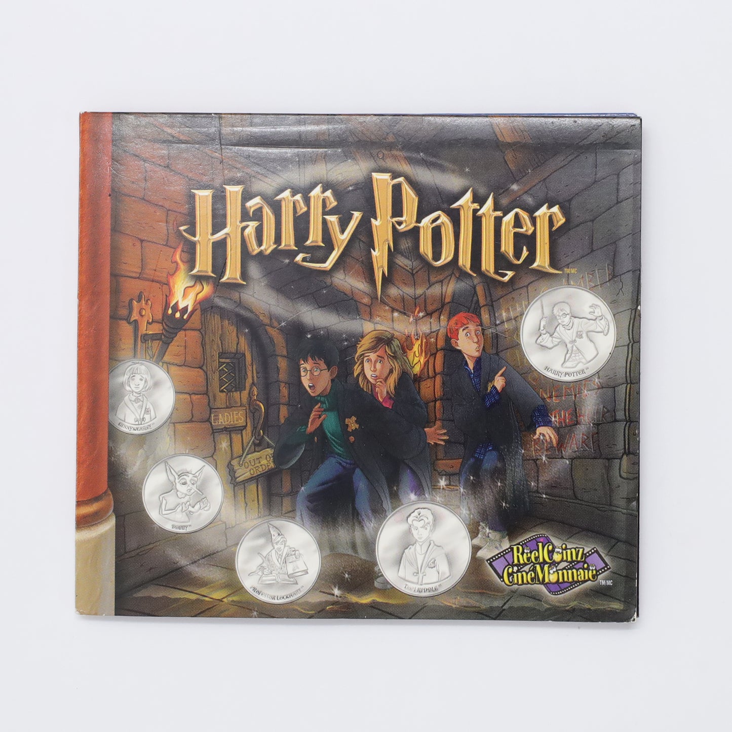 ReelCoinz Harry Potter 5-Medallion & Booklet Set from Royal Canadian Mint (minor wear)