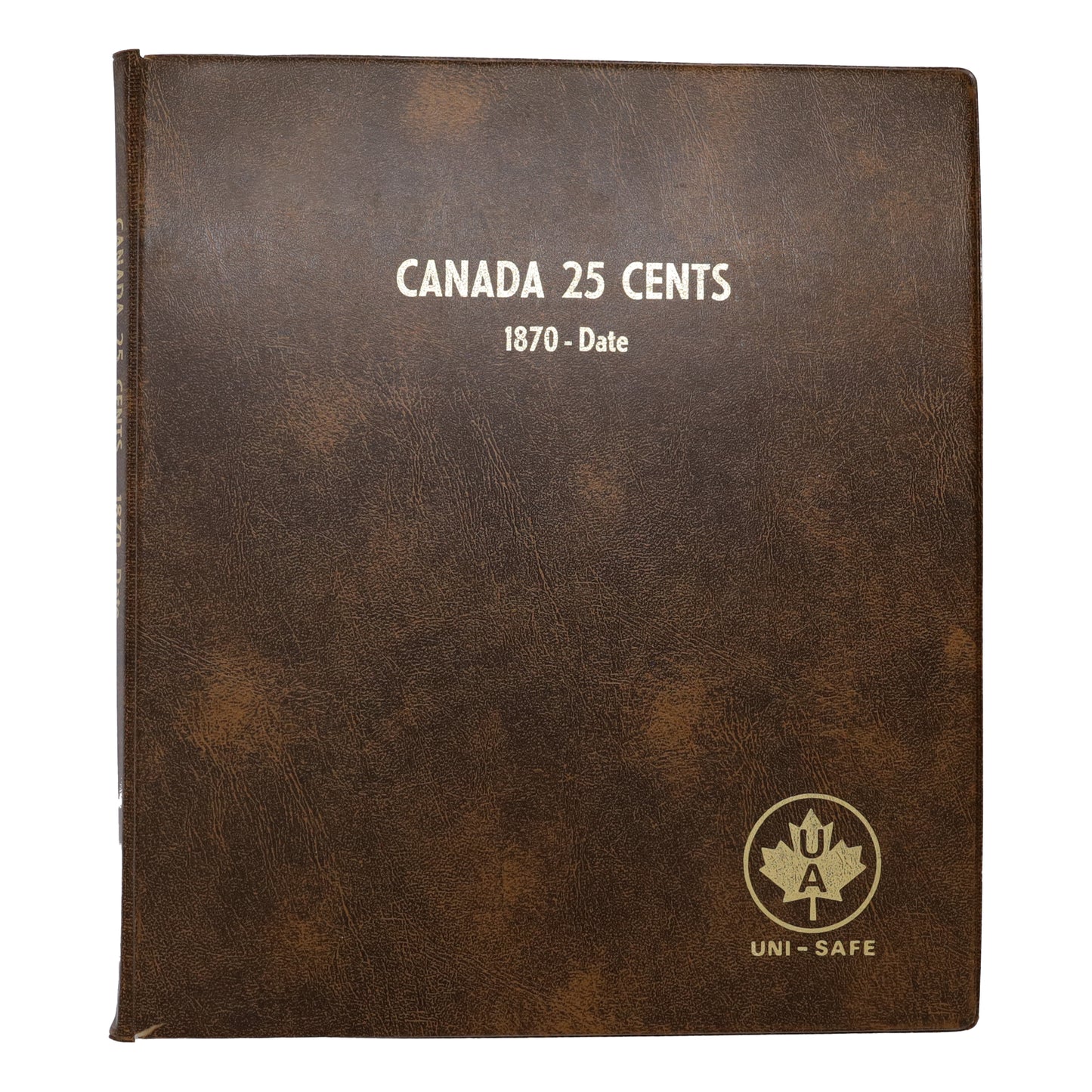 Estate Lot of 53x 1968-1999 Canada 25-cents in Unisafe Album