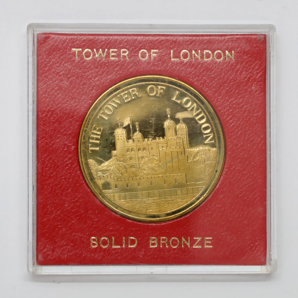 1983 Tower of London Bronze Souvenir Medallion (wear)
