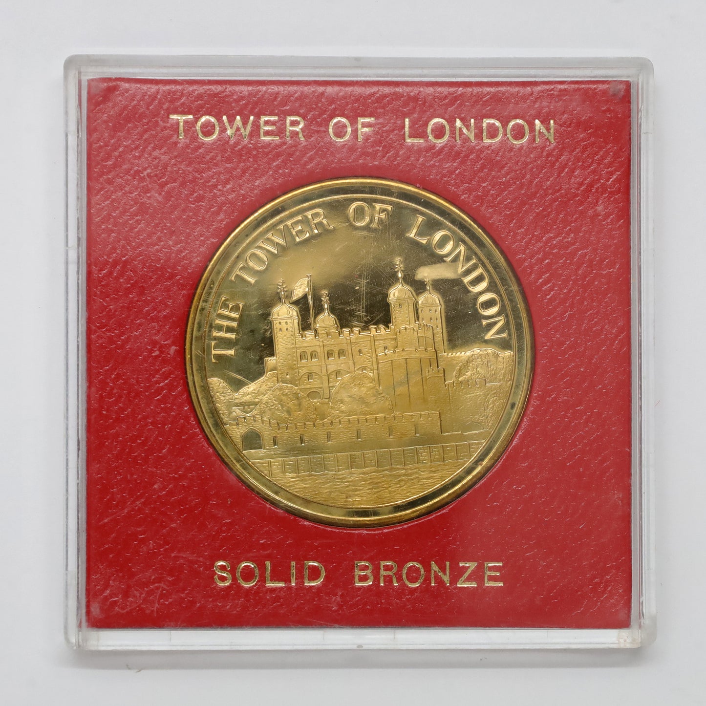 1983 Tower of London Bronze Souvenir Medallion (wear)