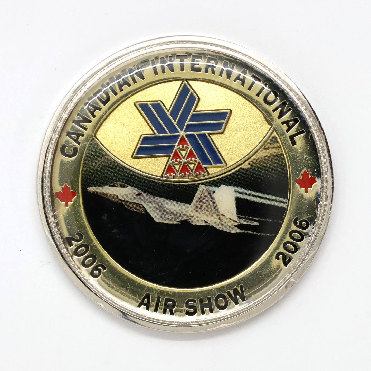 2006 Toronto, ON, Canadian International Air Show Souvenir Medallion (light scratches)