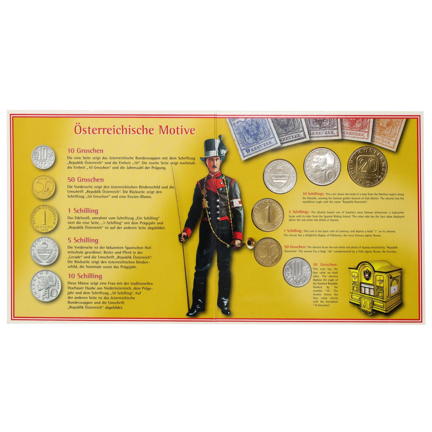 Austria 2000 6-Coin Mint Set (light wear)