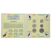 Eastern Caribbean Central Bank 6-Coin Brilliant Uncirculated Coin Collection (light wear)