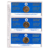 Lot of 15x Papal Visit John Paul II Conference of Catholic Bishops Medallion Set in Album