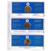 Lot of 15x Papal Visit John Paul II Conference of Catholic Bishops Medallion Set in Album