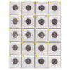 Estate Lot of 432x 2001-2022 Canada 25-cents, Lots of Special Editions, in White Binder