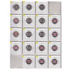 Estate Lot of 432x 2001-2022 Canada 25-cents, Lots of Special Editions, in White Binder