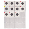 Estate Lot of 432x 2001-2022 Canada 25-cents, Lots of Special Editions, in White Binder