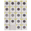 Estate Lot of 432x 2001-2022 Canada 25-cents, Lots of Special Editions, in White Binder