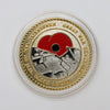 2014-2018 Great War Centenary Bimetallic Enamelled Menin Gate Memorial Medallion