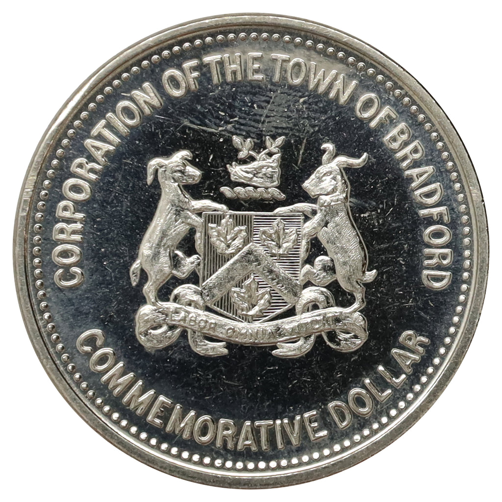 1982 Bradford, ON, 125th Anniversary Commemorative Dollar