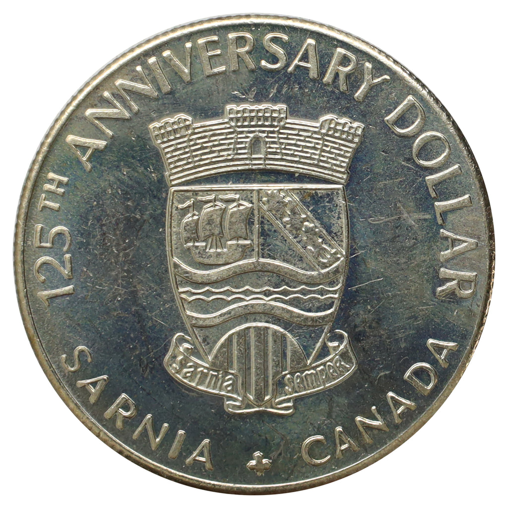1982 Sarnia, ON, 125th Anniversary Commemorative Dollar