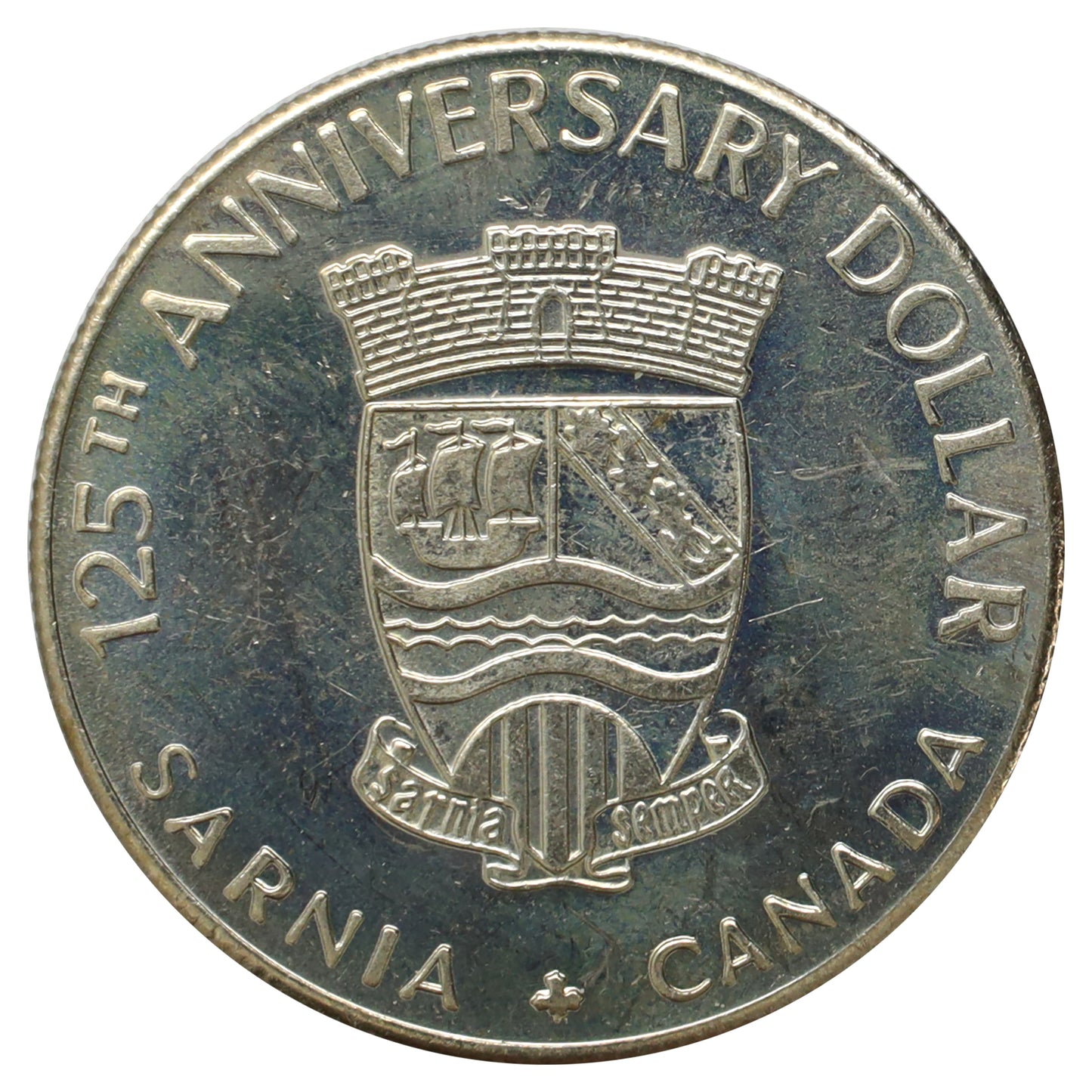 1982 Sarnia, ON, 125th Anniversary Commemorative Dollar