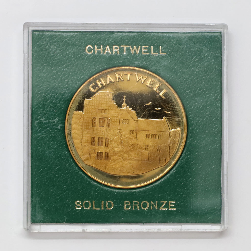 United Kingdom Chartwell Bronze Souvenir Medallion (wear)