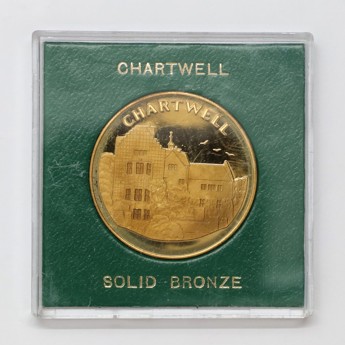 United Kingdom Chartwell Bronze Souvenir Medallion (wear)