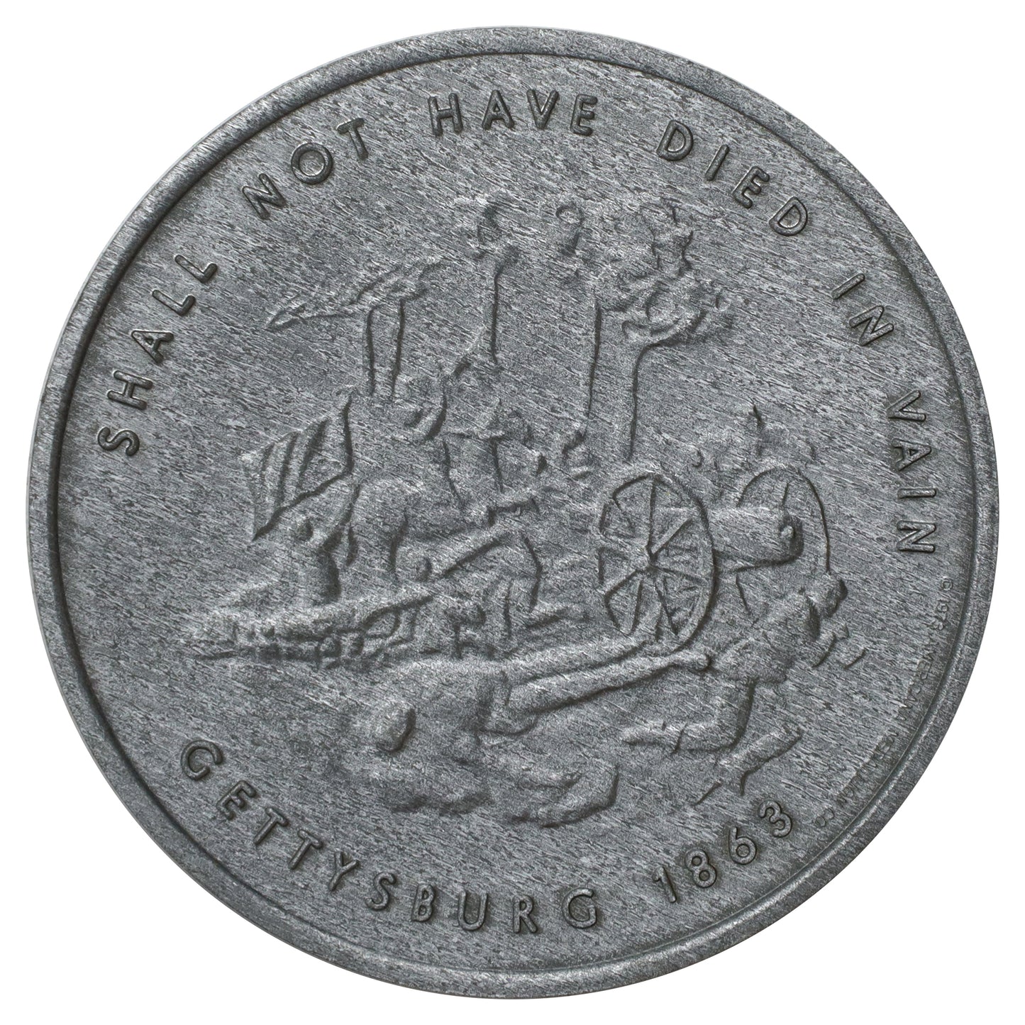 1973 Abraham Lincoln Gettysburg Address Souvenir Medallion