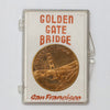 Vintage California Series: Golden Gate Bridge, San Francisco Medallion in Case (wear)