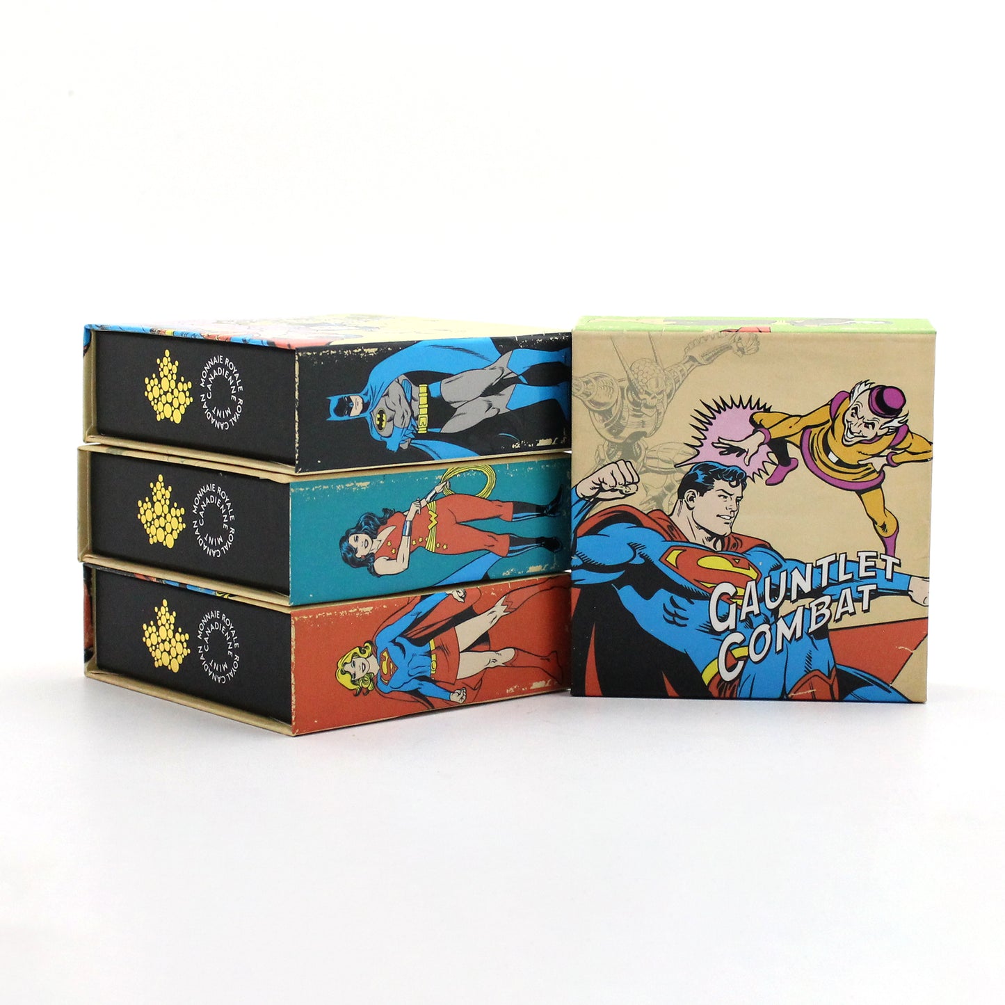 Lot of 4x 2015 DC Comics Originals 1oz. Fine Silver Coins (No Tax) issues