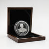 USA 5oz. Donald Trump .999 Silver Round in Wooden Case (No Tax) light wear