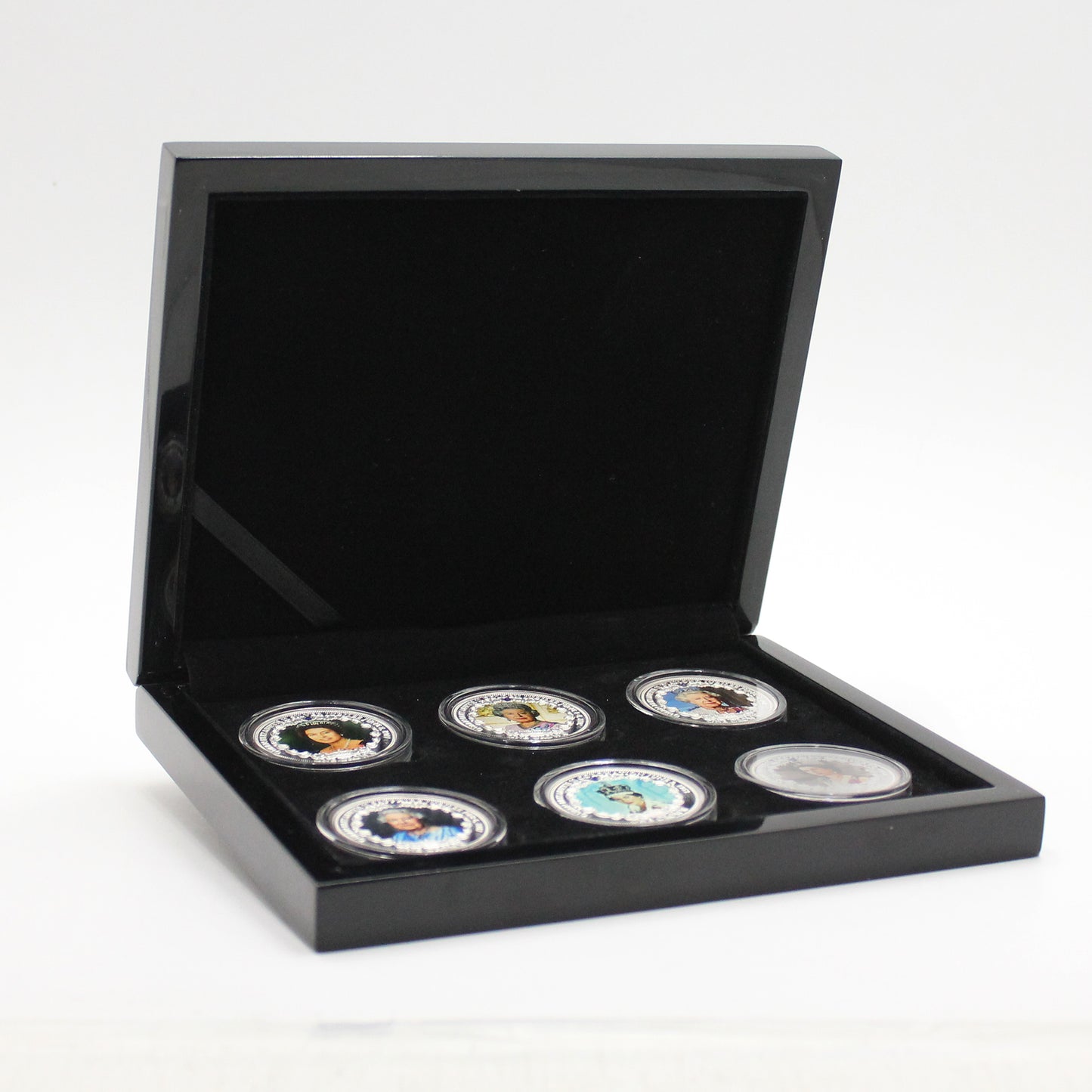 Bradford Exchange Queen Elizabeth II Jubilee Coin Collection with Deluxe Case (wear)