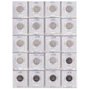 Estate Lot of 257x 1922-2020 Canada 5-cents in White Binder (sold as-is)