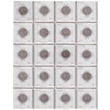 Estate Lot of 257x 1922-2020 Canada 5-cents in White Binder (sold as-is)