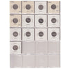 Estate Lot of 257x 1922-2020 Canada 5-cents in White Binder (sold as-is)
