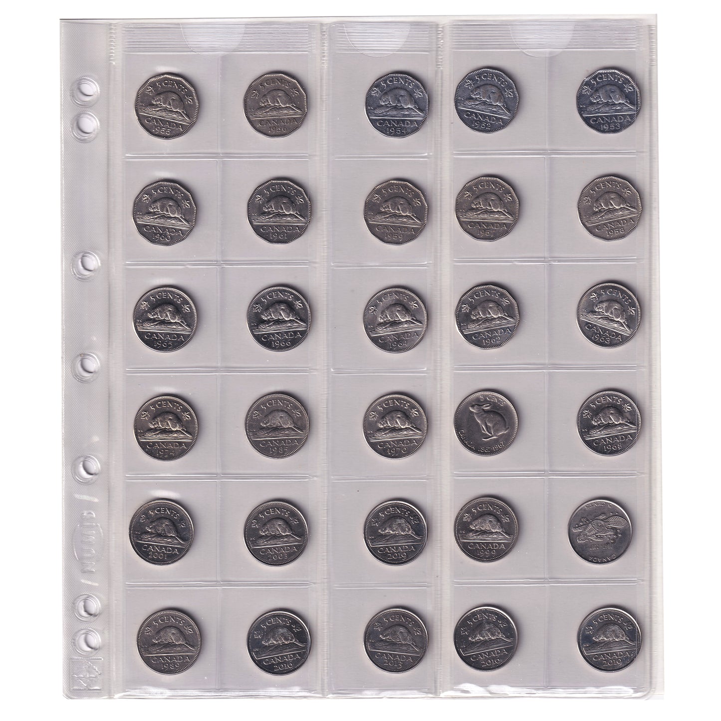 Estate Lot of 252x 1888-2022 Canada Decimal in Deluxe Album (sold as-is)