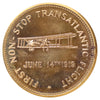 Vintage Alcock & Brown "Dauntless Two" First Transatlantic Flight Token