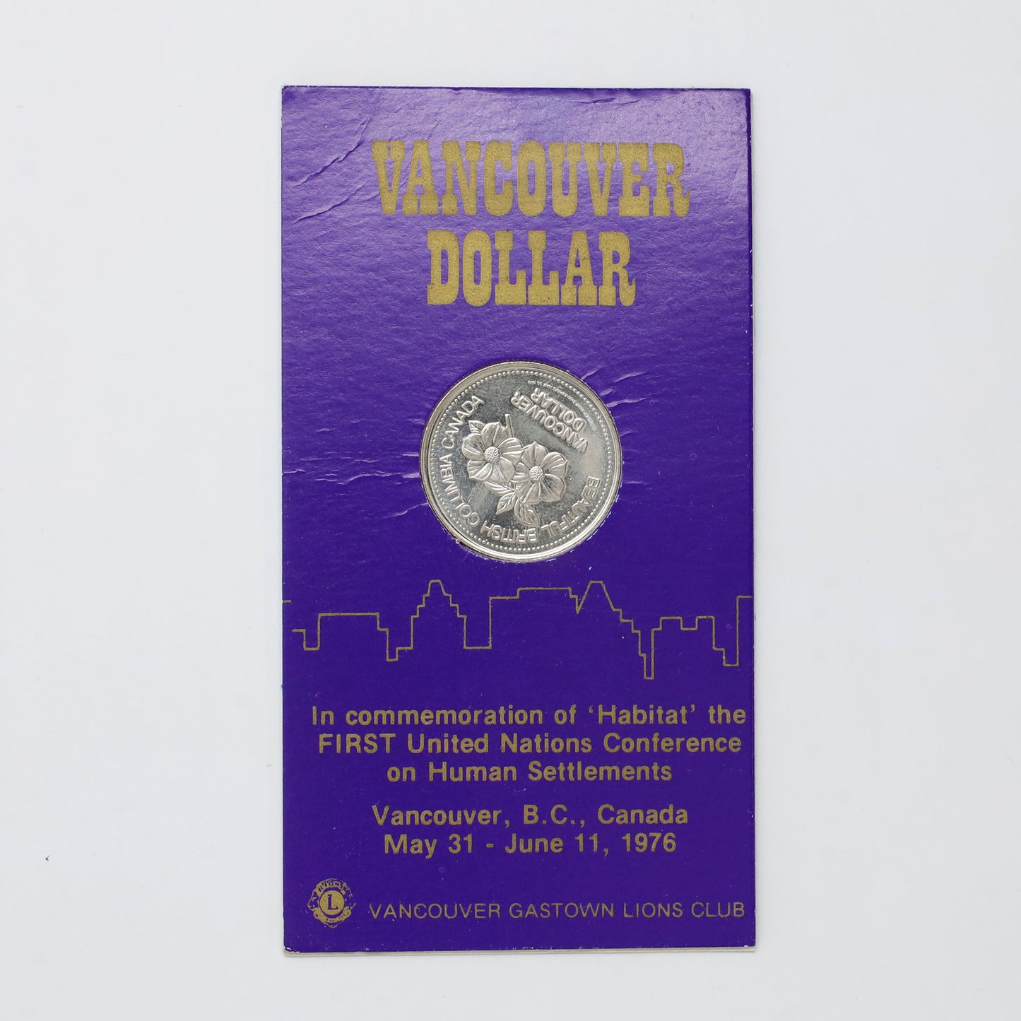 1976 Vancouver, BC, United Nations Conference on Human Settlements, Habitat Dollar