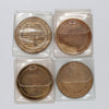 Lot of 4x Franklin Mint History of the United States Medals, 4pcs (minor wear)