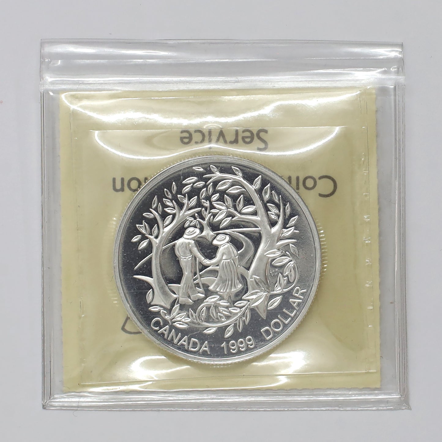 1999 Canada Intl. Year of Older Persons .925 Silver Coin ICCS Certified PF67 UHC