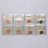 Lot of 8x 1947-1991 Canada 1-cents Certified MS62 to MS66, 8pcs