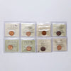 Lot of 8x 1947-1991 Canada 1-cents Certified MS62 to MS66, 8pcs
