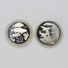 Seychelles 1978 WWF IUCN Conservation Sterling Silver Proof Coins in Case (light wear)