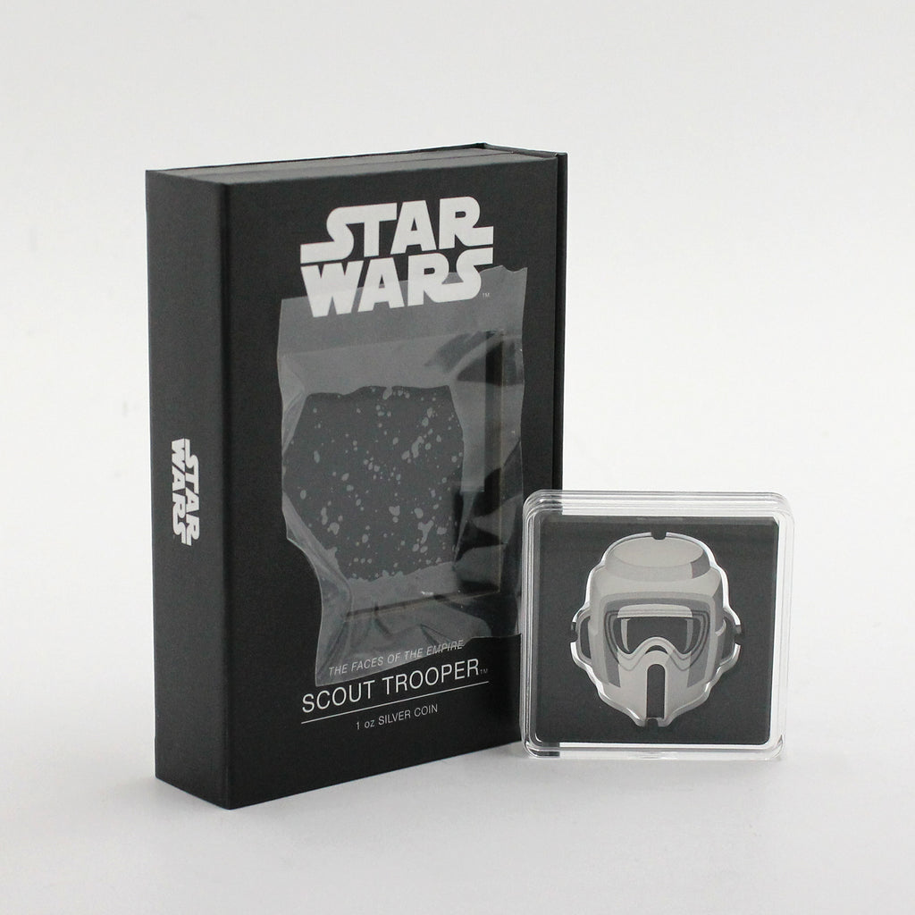 2021 Niue $2 Star Wars Faces of the Empire Scout Trooper 1 oz Fine Silver (No Tax)