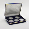 1990-1994 Canada Tecumseh Lions Club 5-Coin Fine Silver Trade Dollar Set (No Tax) issues