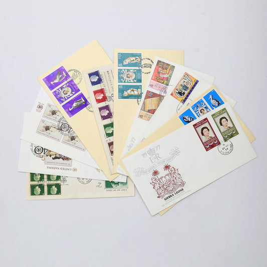 Lot of 40x 1963-2020 World First Day Covers, 40pcs (sold as-is)